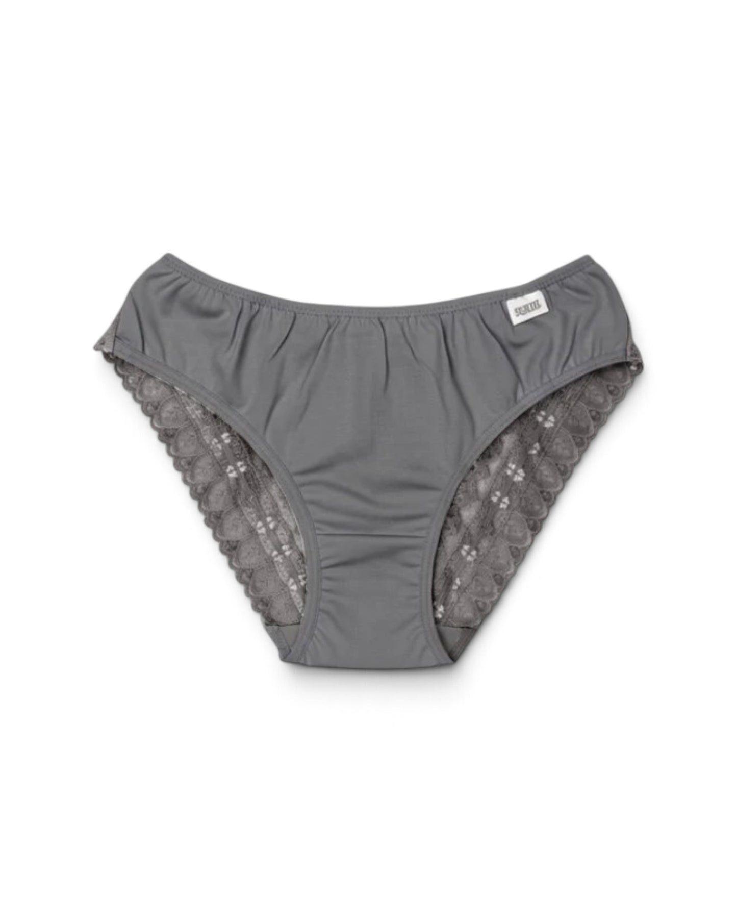 Cueca Delicate — Cinza