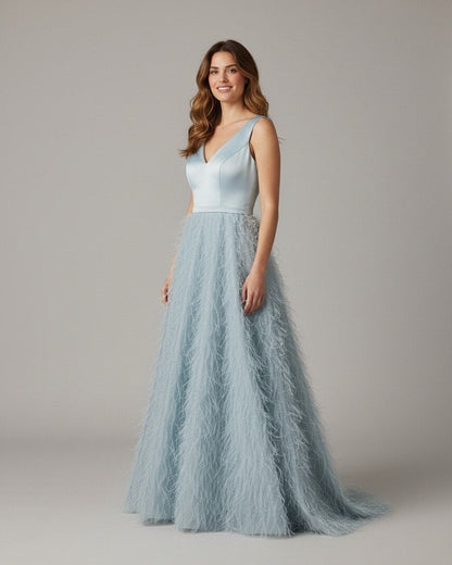Vestido Plumage
